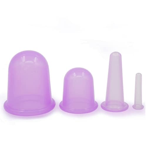 Cupping 4Pack - Vacuüm cups voor massage / cellulitisbehandeling
