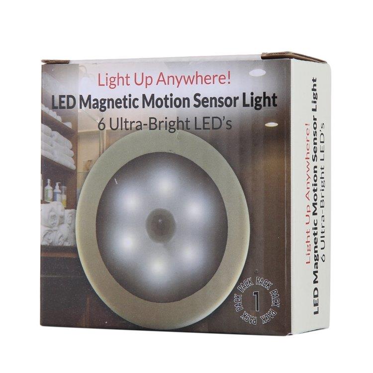 Bewegingsgevoelige LED-verlichting voor slaapkamer / keuken / kledingkast - op batterijen