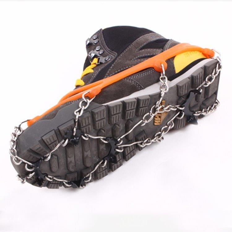 Antislipzool/ winterspikes voor schoenen - Volwassen maat met 8 noppen
