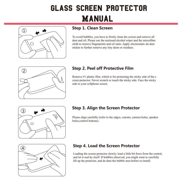 Screenprotector Gehard Glas iPhone 8 & 7