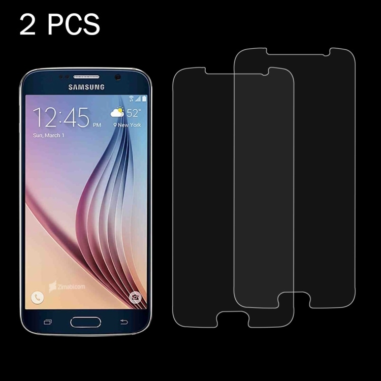 Screenprotector Gehard Glas Samsung Galaxy S6 - 2PACK