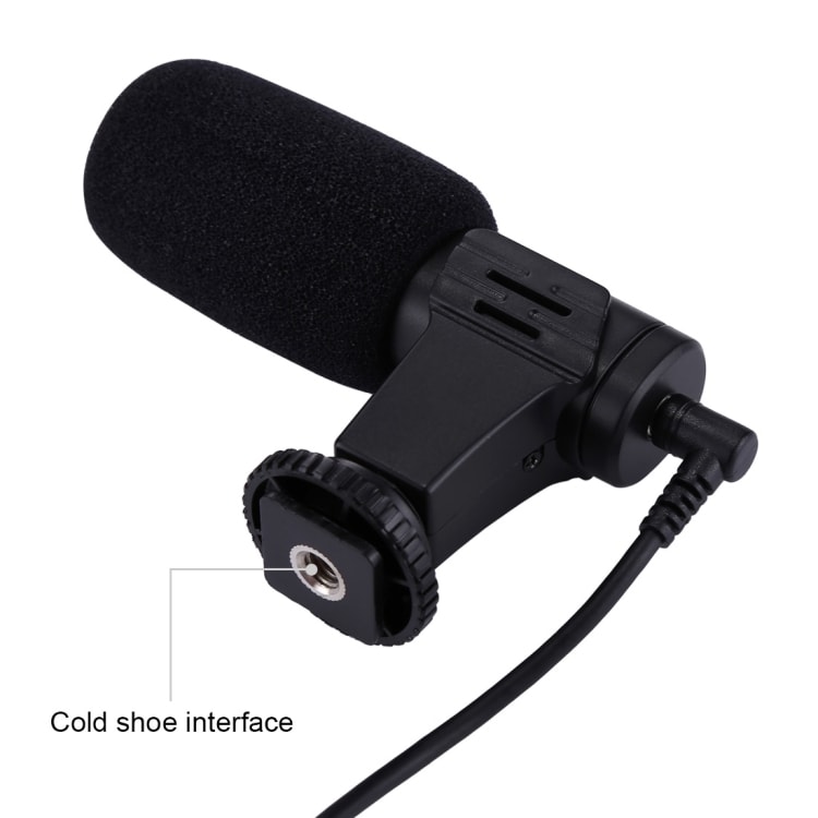 PULUZ 3.5mm Proffs DSLR Interview microfoon