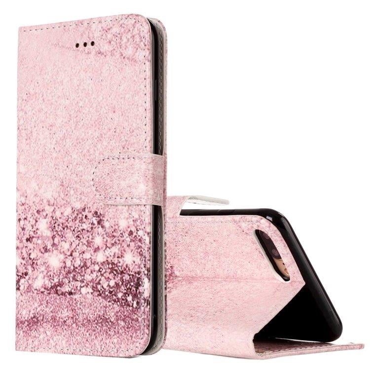 Roze Portemonnee-etui  iPhone 8 Plus & 7 Plus