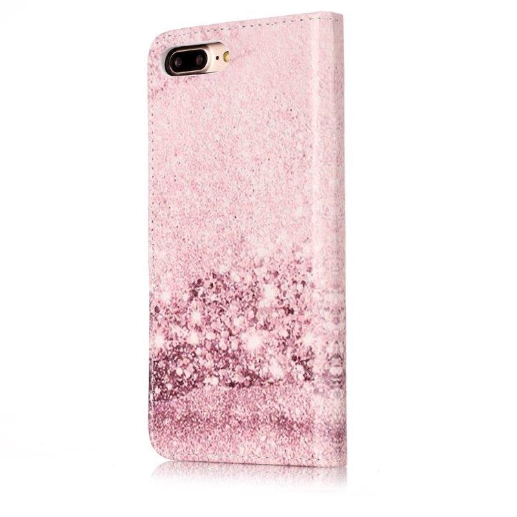 Roze Portemonnee-etui  iPhone 8 Plus & 7 Plus