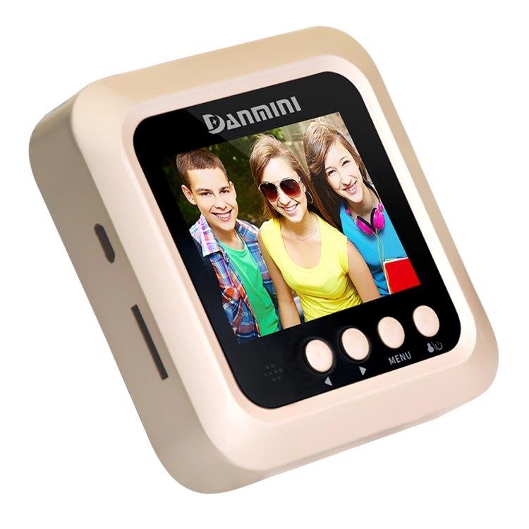 Deurcamera Danmini 2.4" scherm 2.0MP met video-opname