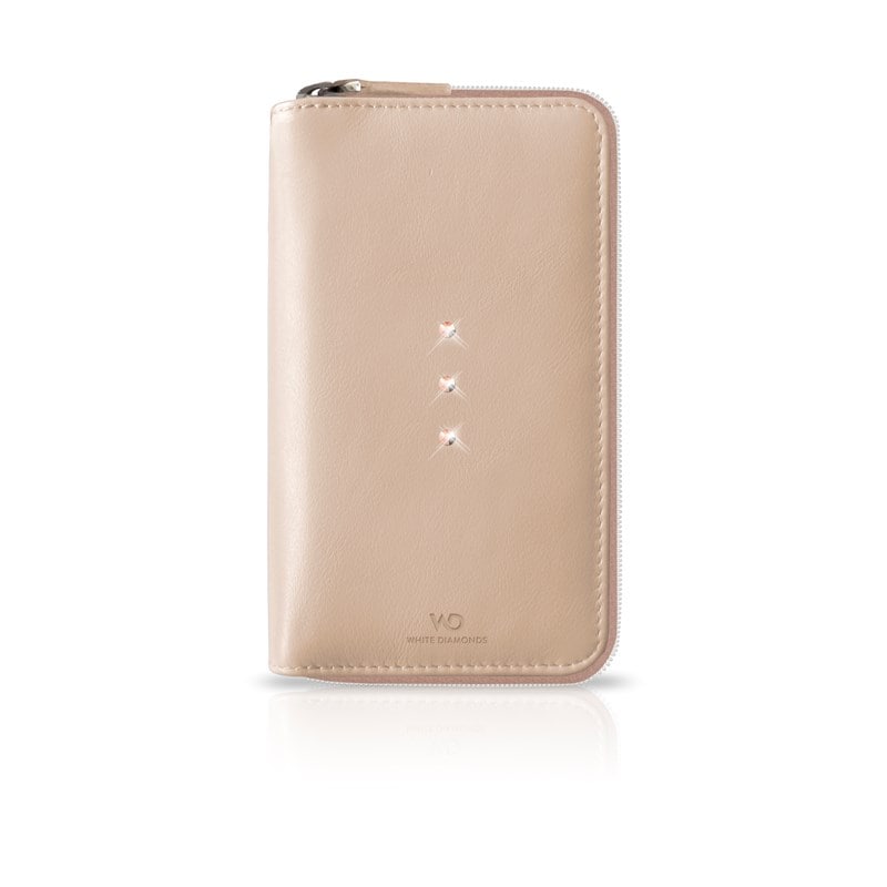 White Diamonds Crystal Purse voor iPhone 6/6S Rose Gold