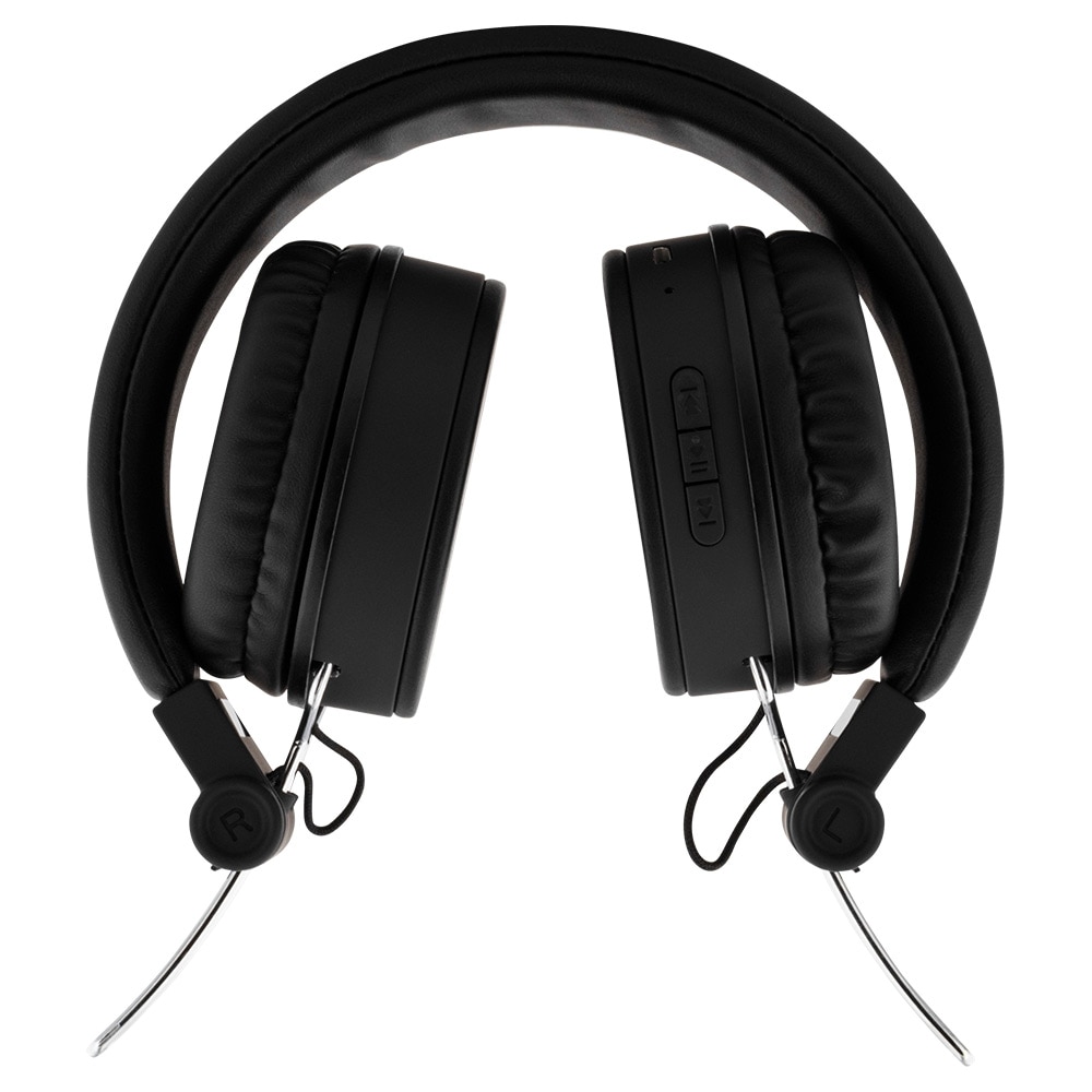 STREETZ opvouwbare Bluetooth-headset met microfoon zwart