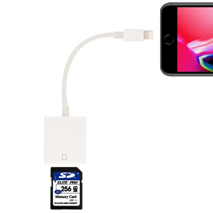 iPhone / iPad kaartlezer SD geheugenkaart