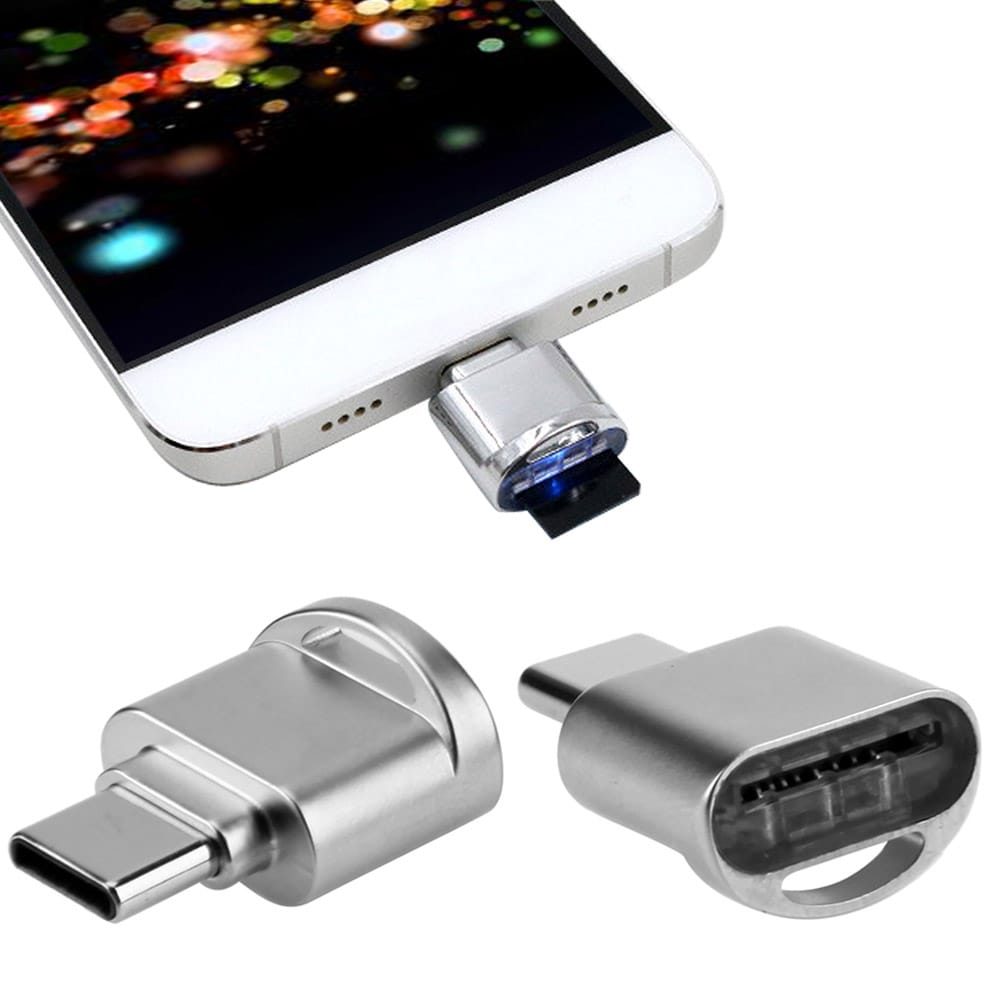 Kaartlezer USB 3.1 Type-C naar MicroSD