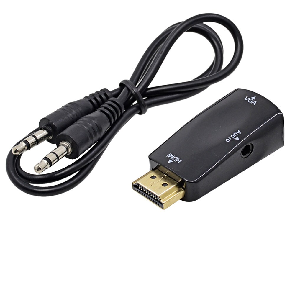 HDMI naar VGA Adapter + audio