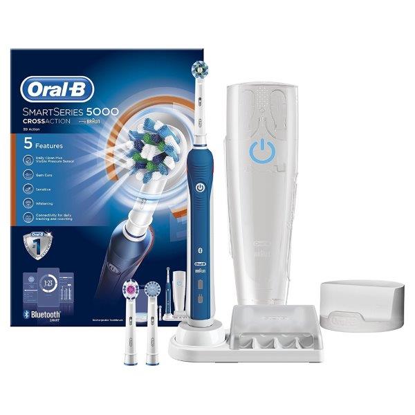 Braun Oral-B Tandenborstel SmartSeries 5000 - Blauw