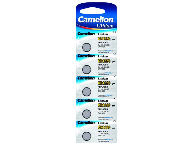 Camelion CR1220 / DL1220 knoopcelbatterij 5-pack