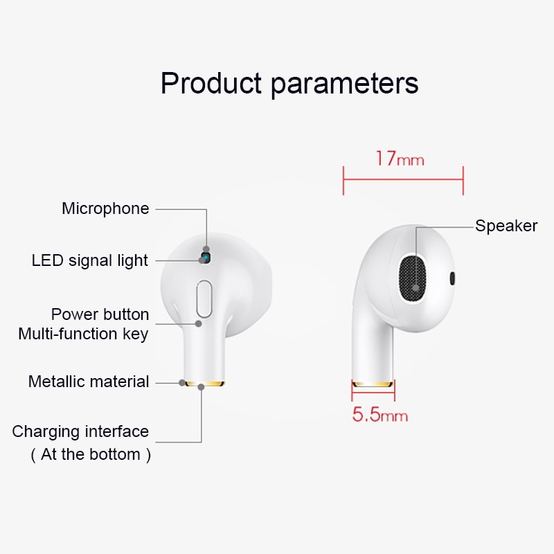 In-Ear Bluetooth oordopjes