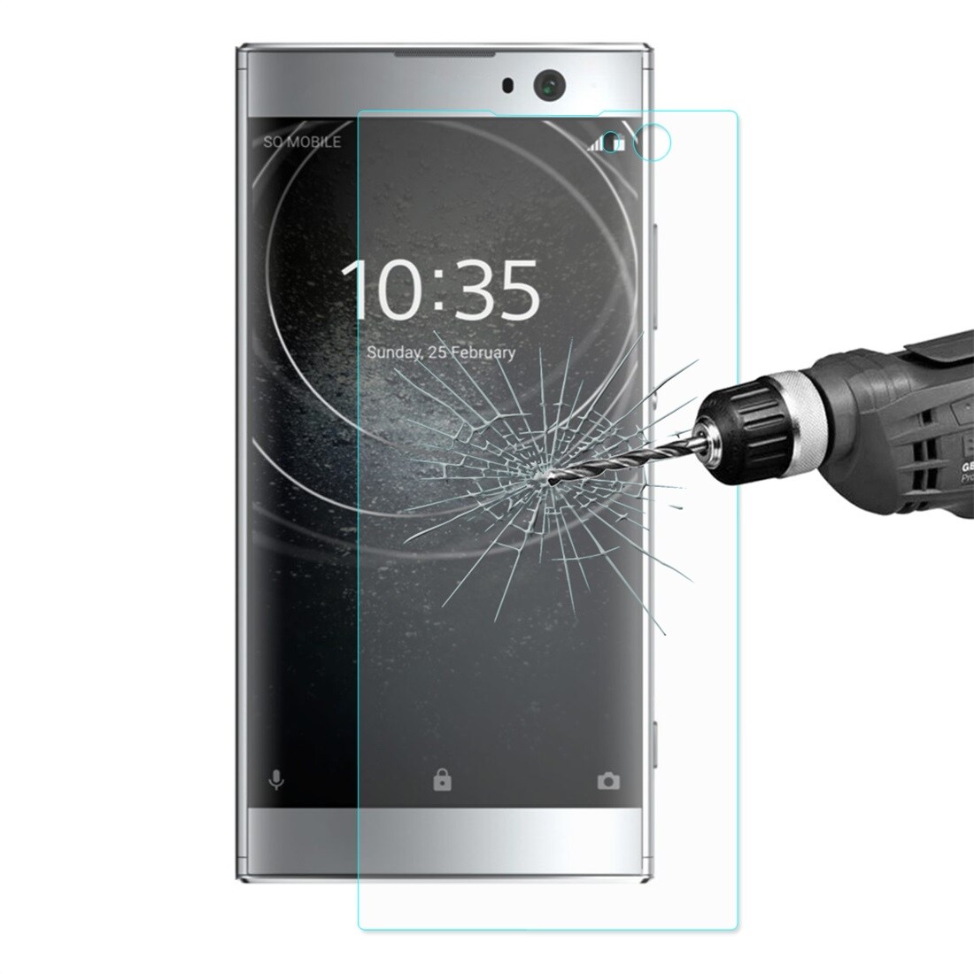 Screenprotector van gehard glas Sony Xperia XA2