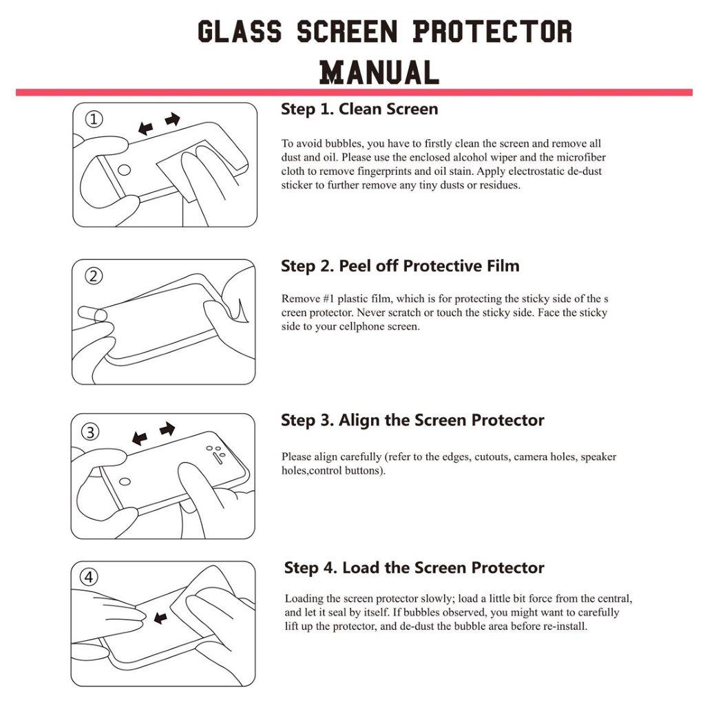 Screenprotector van gehard glas Sony Xperia XA2