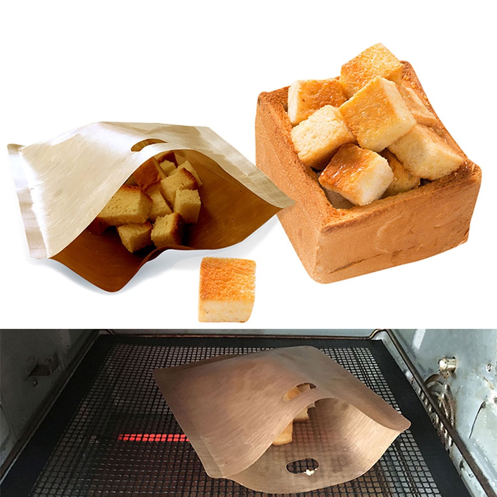 Toast bag / Toastzakje -10-PACK Gegrilde broodjes uit de rooster