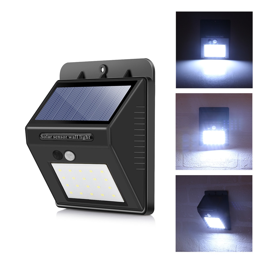 Zonnecellamp LED bewegingssensor