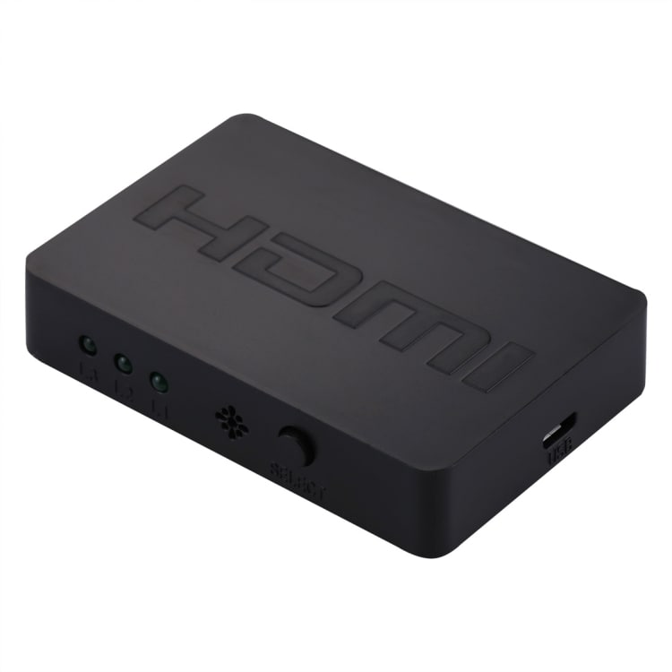 Hdmi Switch 1080P 3 x 1 poort met afstandsbediening