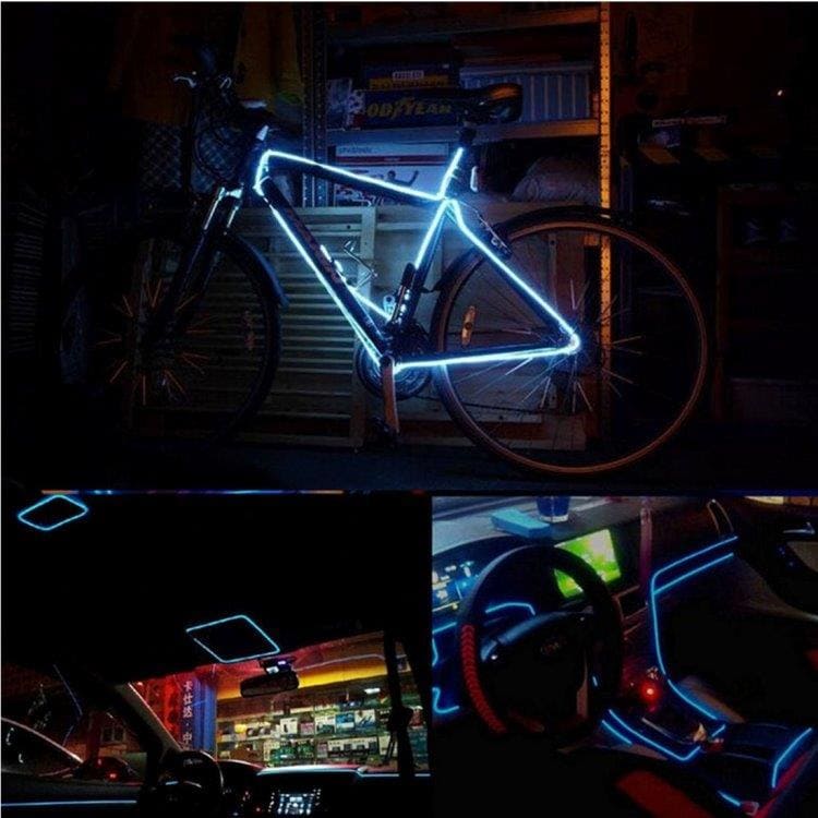 Lichtgevende batterijgevoede  Party LED-lichtstrip voor lichaam / auto / feestjes