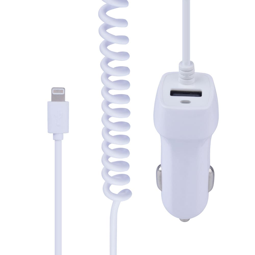 Autolader iPhone + extra usb-aansluiting- 3,1A