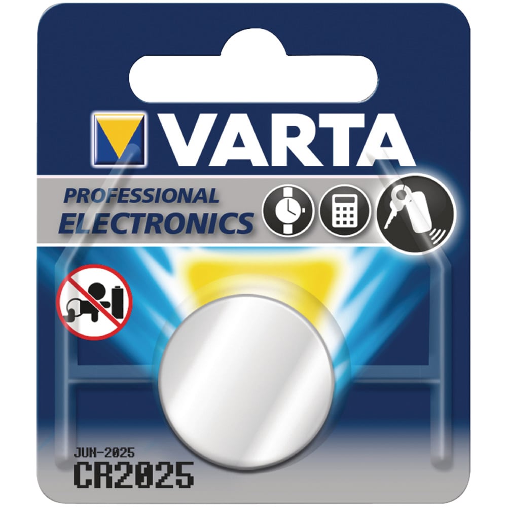 VARTA Batterij CR2025 3V 170mAh Litium