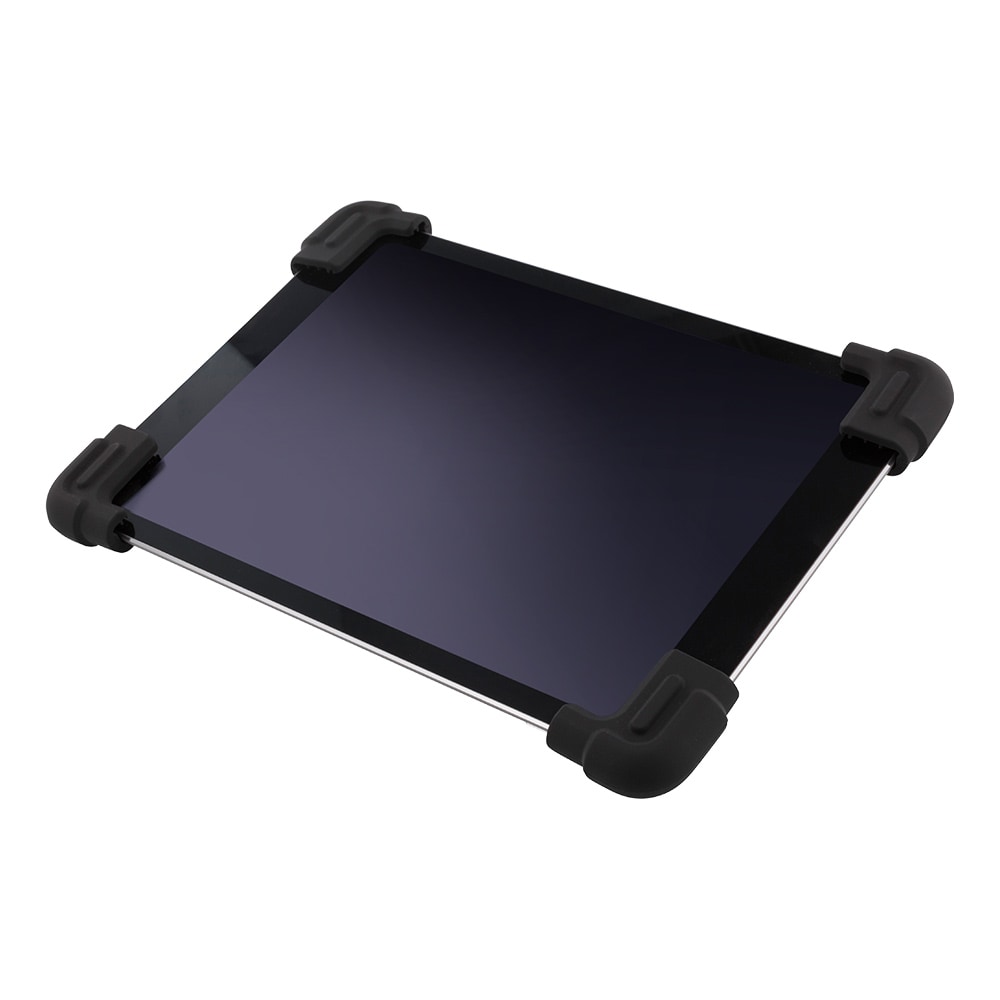 DELTACO ShockProof siliconen hoes voor 9-11,6" tablets - Zwart
