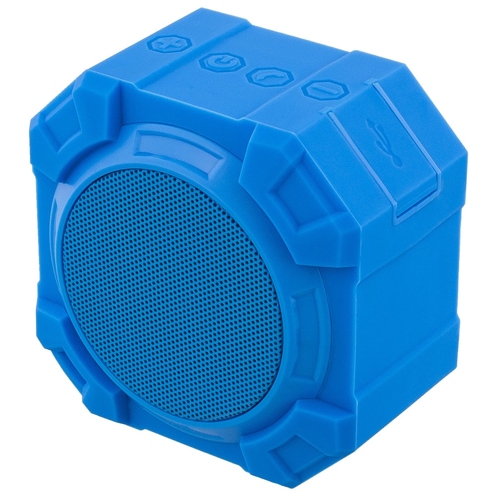 STREETZ waterdichte Bluetooth-luidspreker - blauw