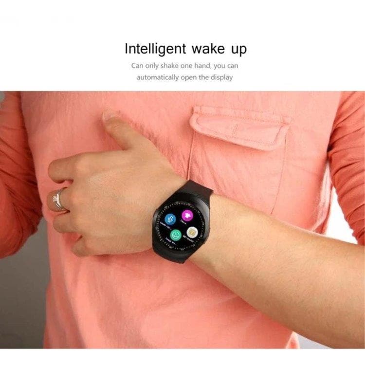 Y1 Smartwatch met Sim - Zwart