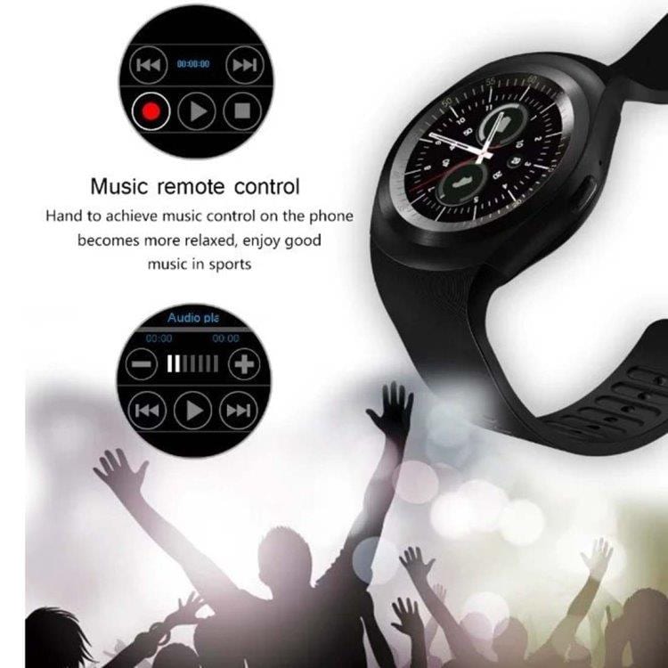 Y1 Smartwatch met Sim - Zwart