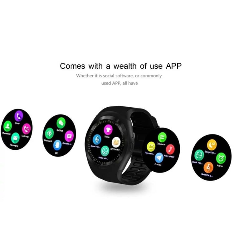 Y1 Smartwatch met Sim - Wit