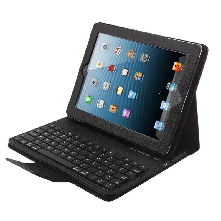 Toetsenbord + foudraal iPad 4 / 3 / 2 - Zwart
