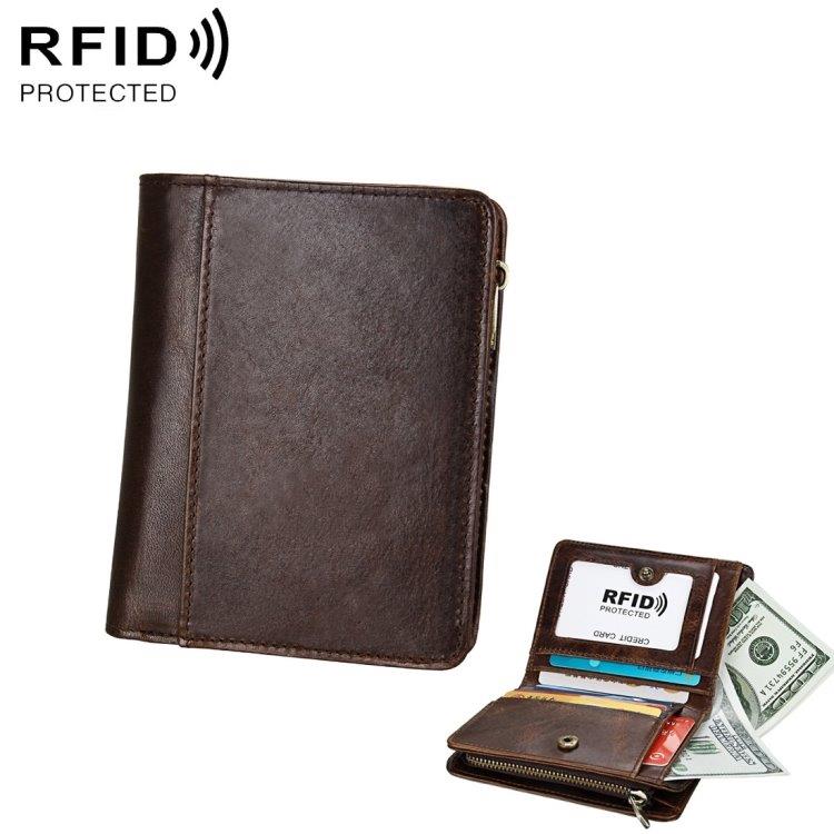 RFID portemonnee bruin