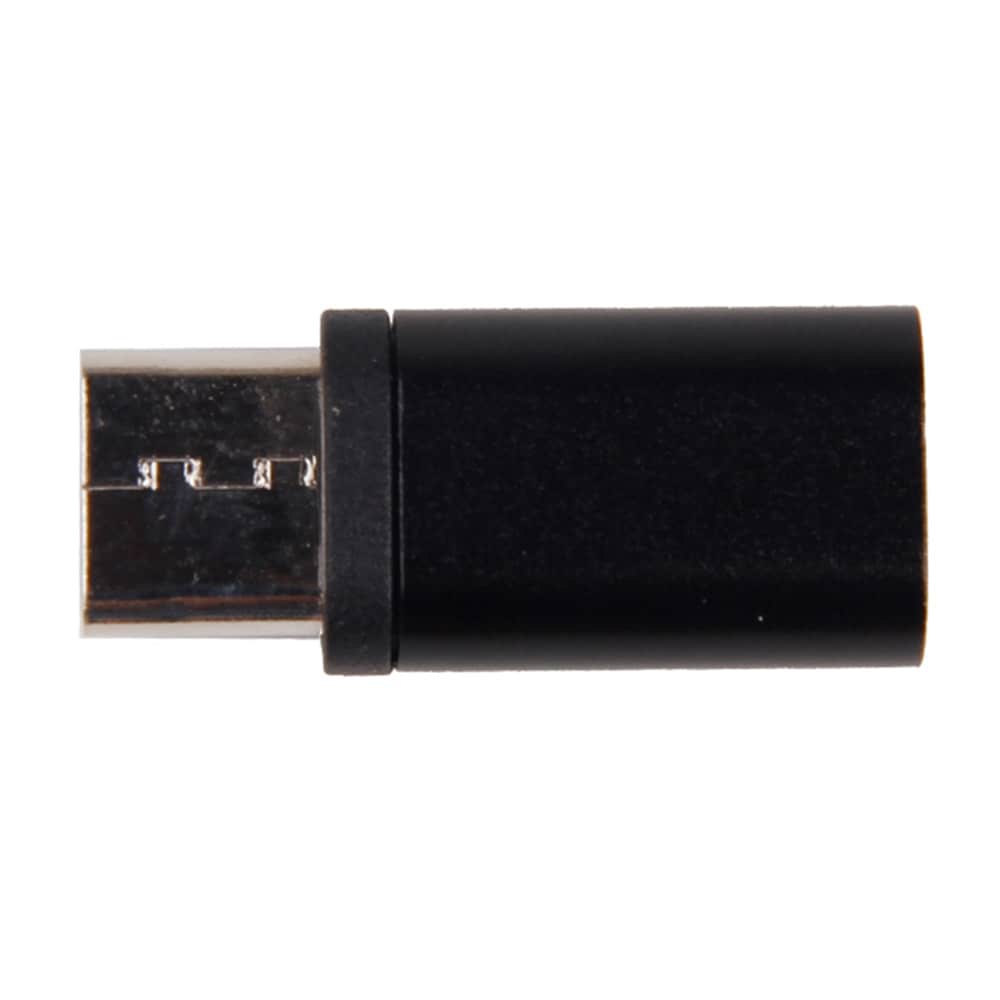 MicroUSB naar USB Type -C Adaper Zwart
