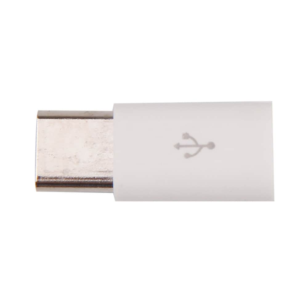 MicroUSB naar USB Type -C Adaper Wit