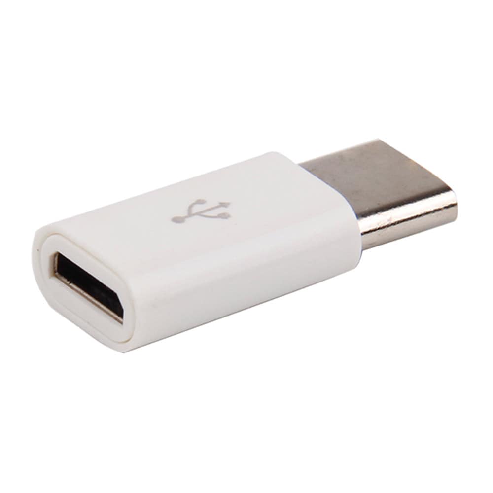 MicroUSB naar USB Type -C Adaper Wit