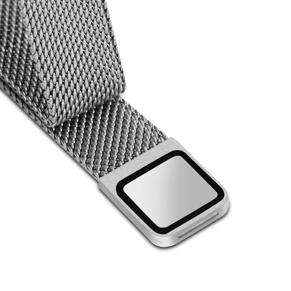 Armband Milanese lus Fitbit Alta / Alta HR - Zilver