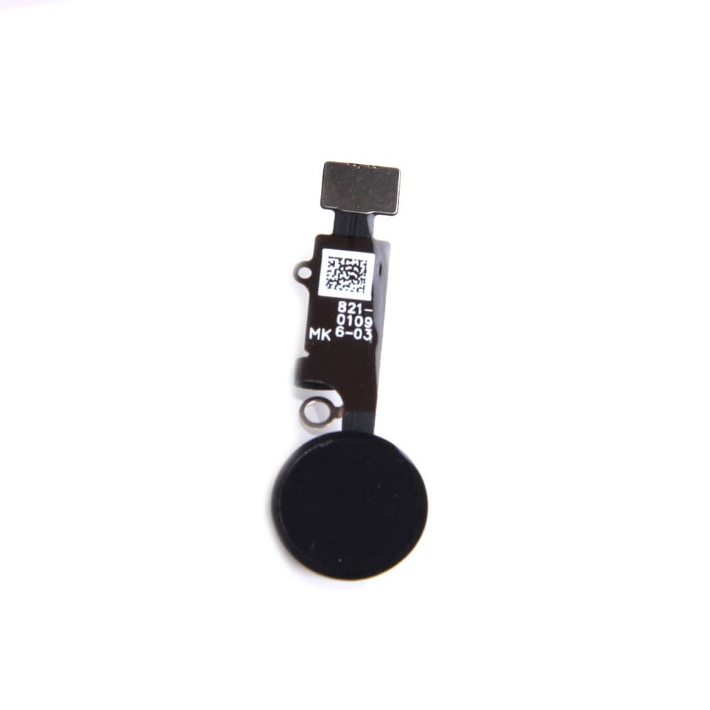 Home-knop met Flex-kabel iPhone 8/8 Plus - Zwart