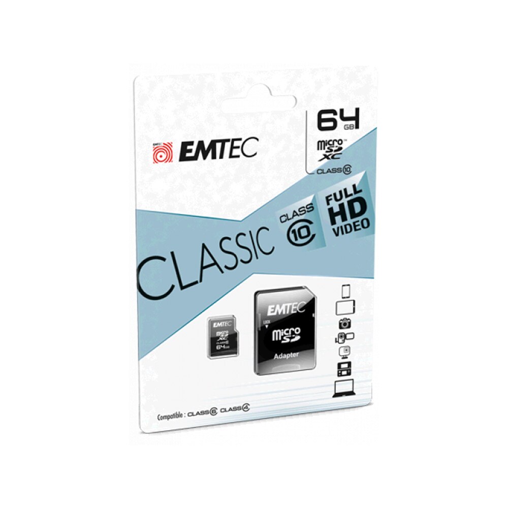 EMTEC MicroSDXC 64GB CL10 Classic