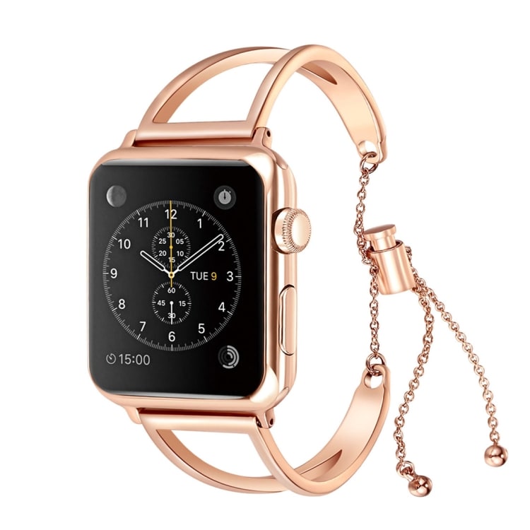 Armband Metall V voor Apple Watch 38mm - Rose Gold