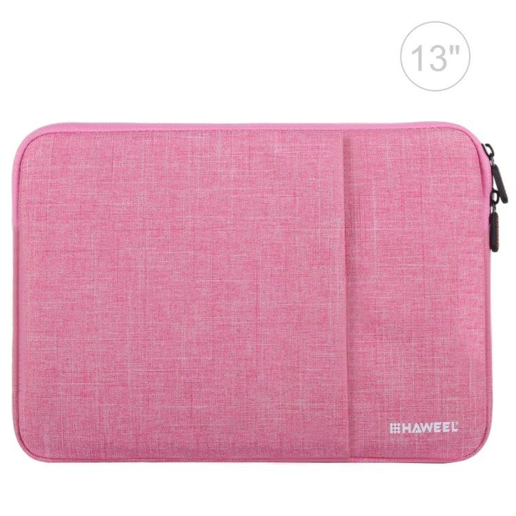 HAWEEL 13" Sleeve Tas Laptop Roze