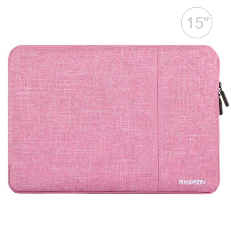 HAWEEL 15" Sleeve Tas Laptop Roze