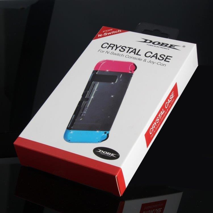 Crystal Hard Case Nintendo Switch Body Gamepad - Doorzichtig