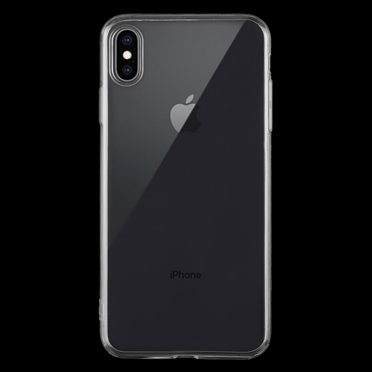 Ultradunne achterkant / mobiele hoes voor iPhone XS - Transparant
