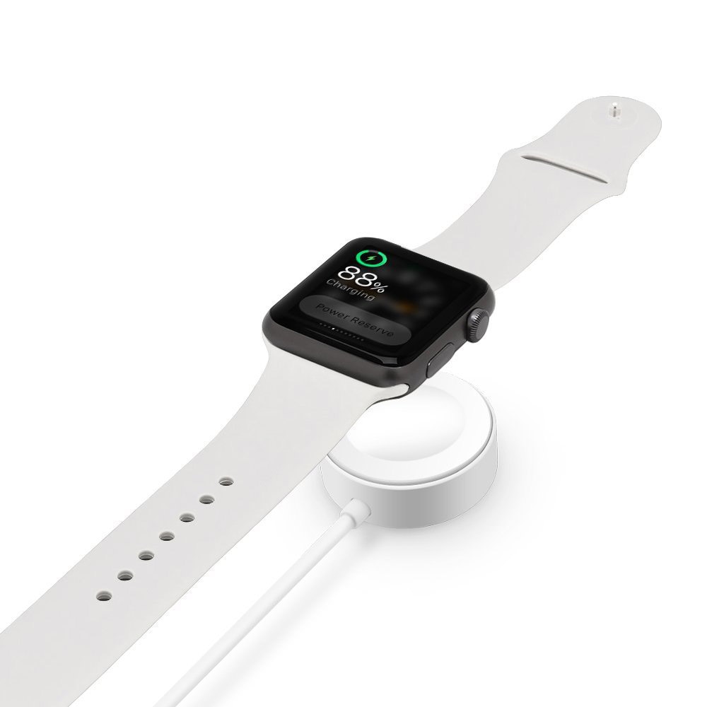 Draadloze oplader naar Apple Watch Wit