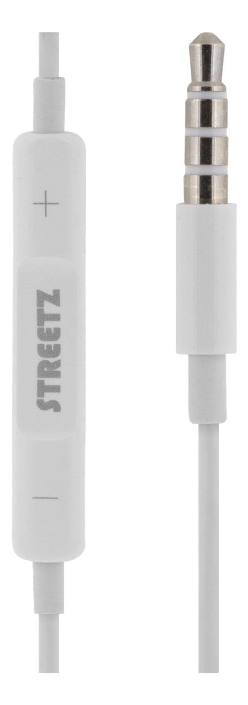 STREETZ stereo earbuds - 3,5 mm-stekker