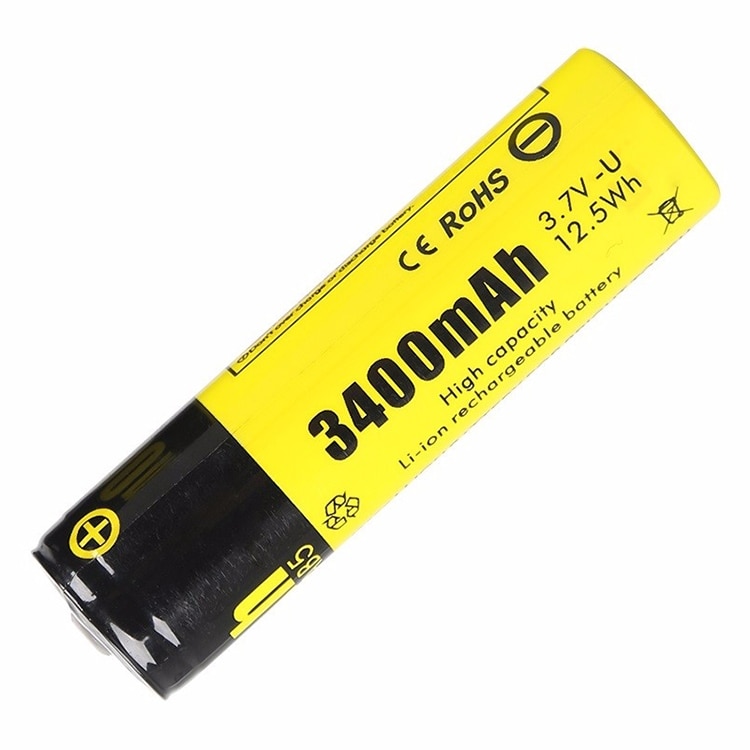 SupFire AB5 Batterij 3400 mAh 18650 Oplaadbaar