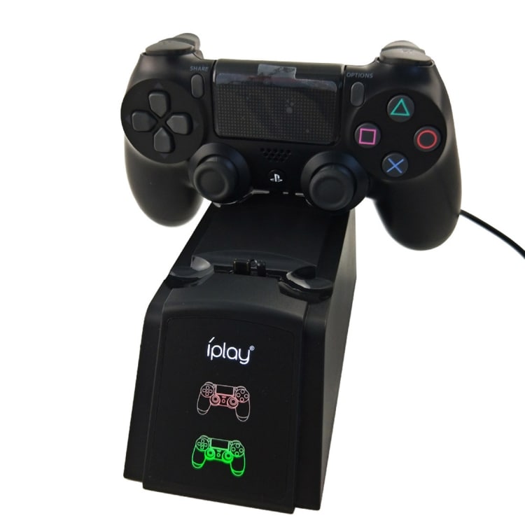 Dubbel laadstation Sony Playstation 4 PS4 met LED