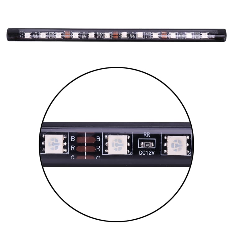 LED-strip voor autovloer - 48 LED's met afstandsbediening