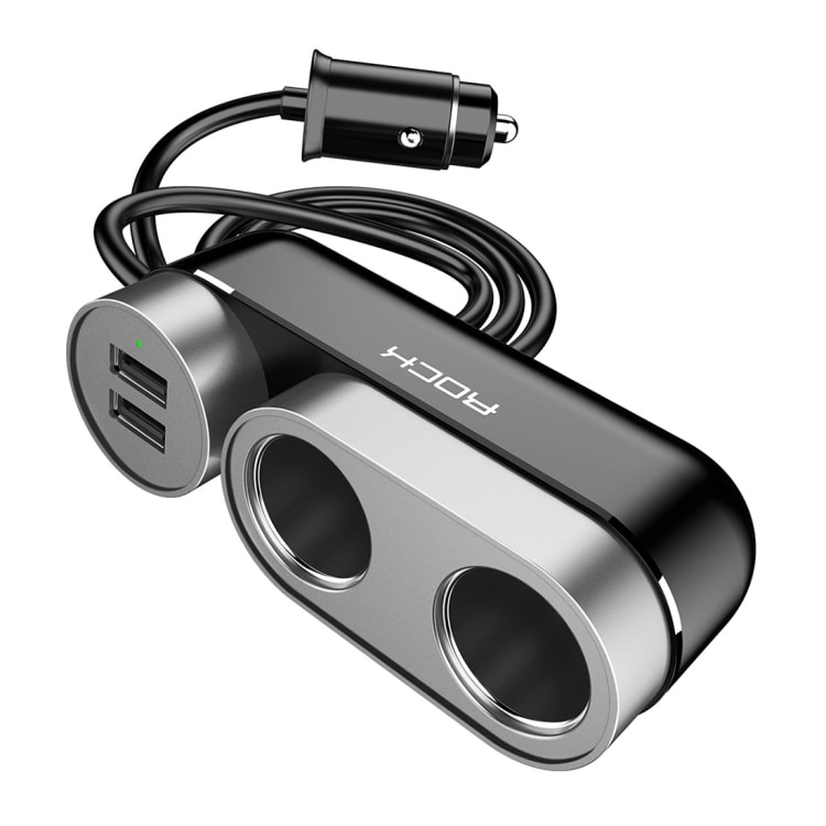 Rock 2-in-1 autolader + 2 usb 4.8A
