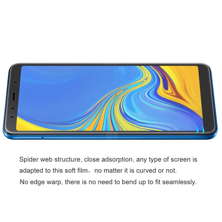 Volledige displaybescherming Hydrogel Film Samsung Galaxy A7 2018